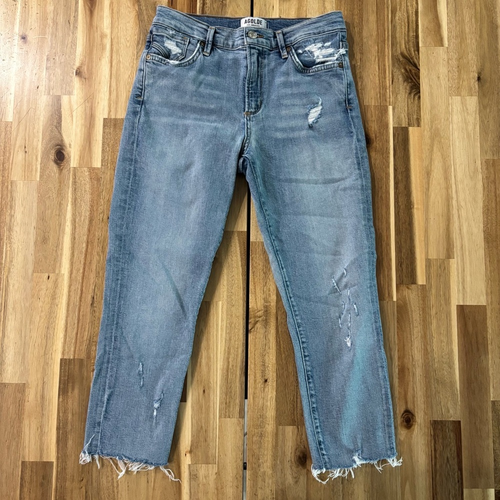 AGOLDE Sophie Cropped Jeans